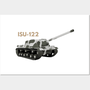 ISU-122 Soviet WW2 Tank Destroyer Posters and Art